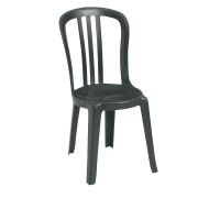 Miami Bistro Outdoor Chair - Charcoal