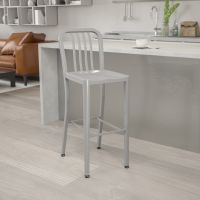 Bistro Barstool - Silver