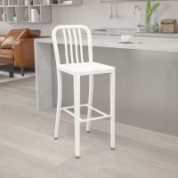 Bistro Barstool - White