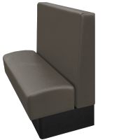 Wartburg Single Vinyl Booth - shown in Charcoal