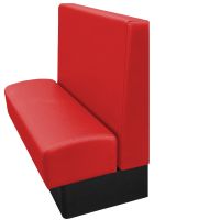 Wartburg Single Vinyl Booth - shown in Red