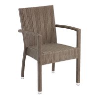 WIC-01 Outdoor Arm Chair - Coffee