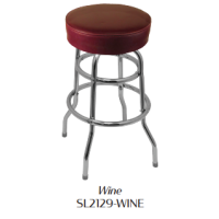 SL2129 Backless Barstool - Wine