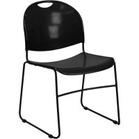Hercules RUT-188 Stack Chair - Black