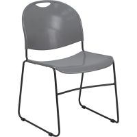Hercules RUT-188 Stack Chair - Gray