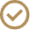 Icon Check Brown