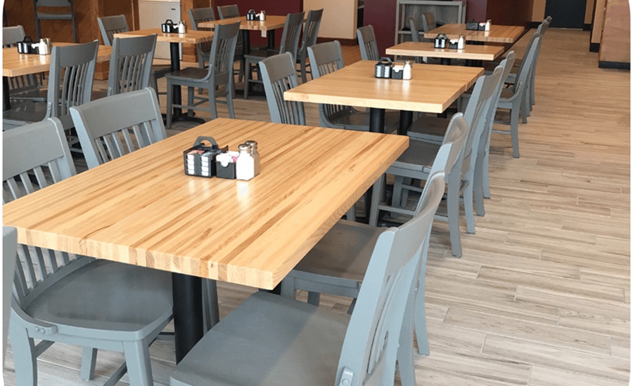30x48 Ash Butcherblock with Natural Stain