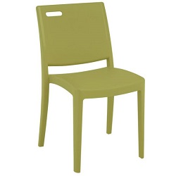 Resin patio chair
