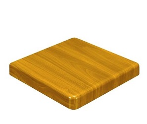 Resin restaurant table top